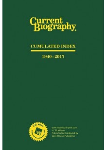Current Biography Cumulative Index, 1940-2018