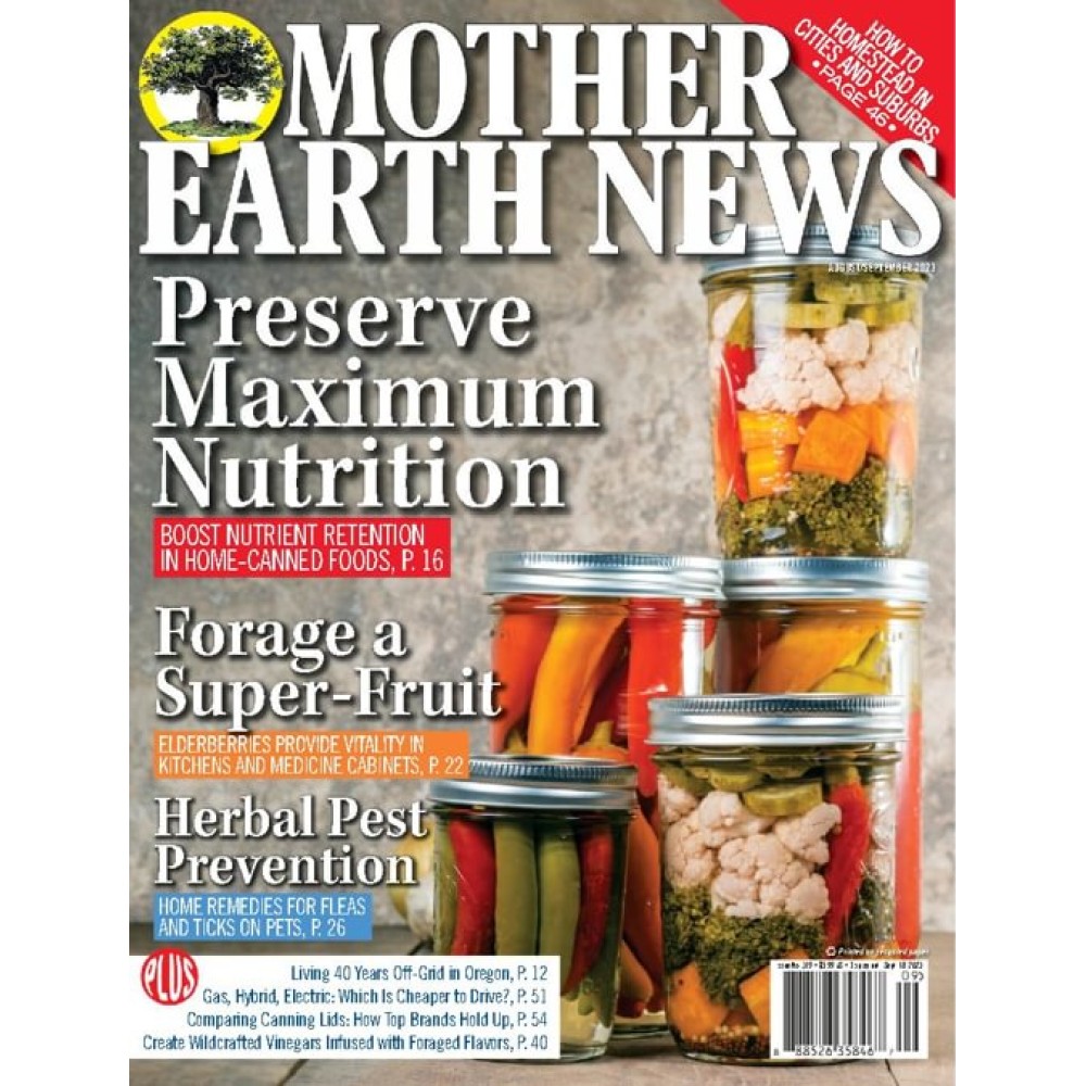 Mother Earth News Magazine Subscriber