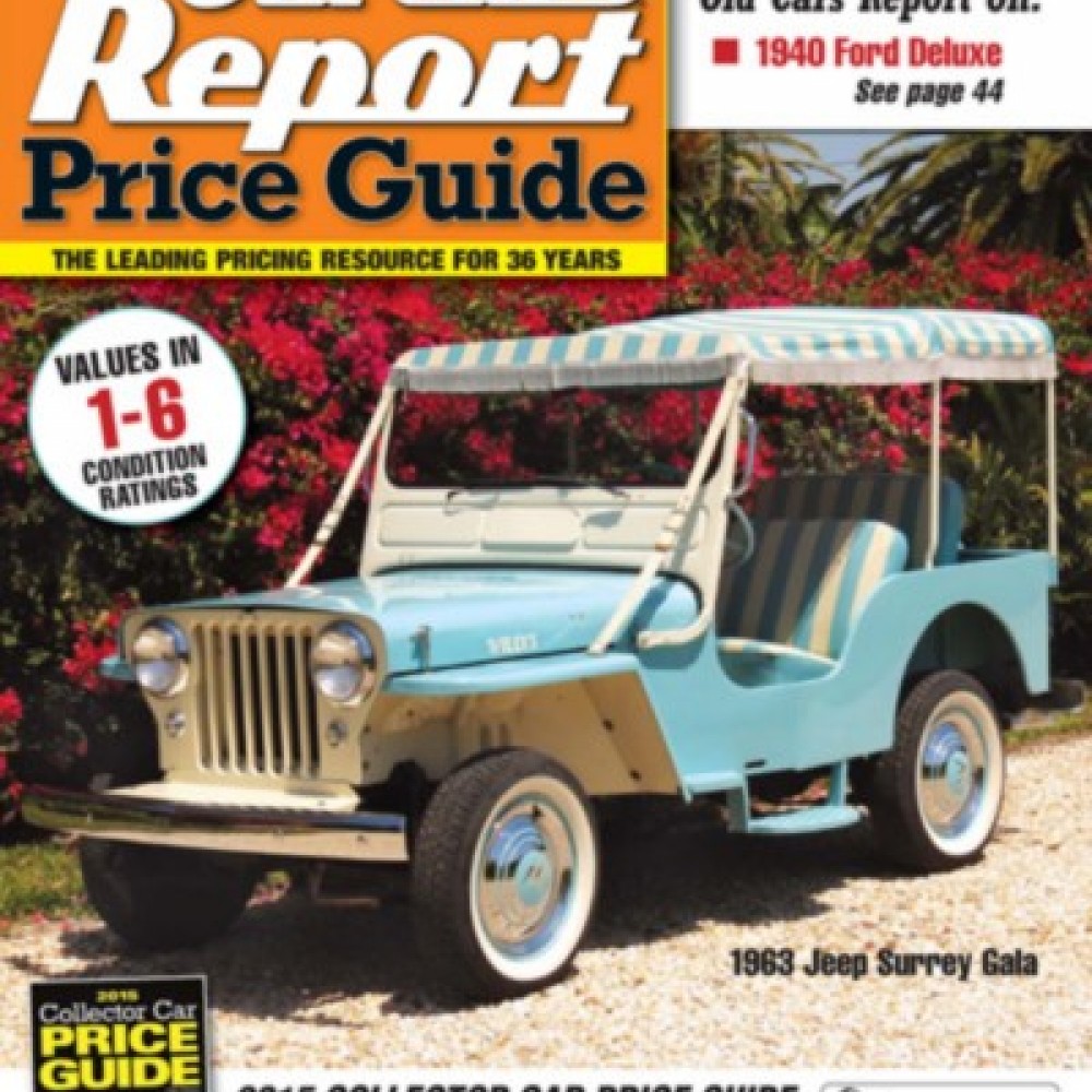 Old Cars Price Guide Magazine Subscriber Services