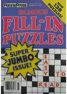 Famous Fill-In Puzzles
