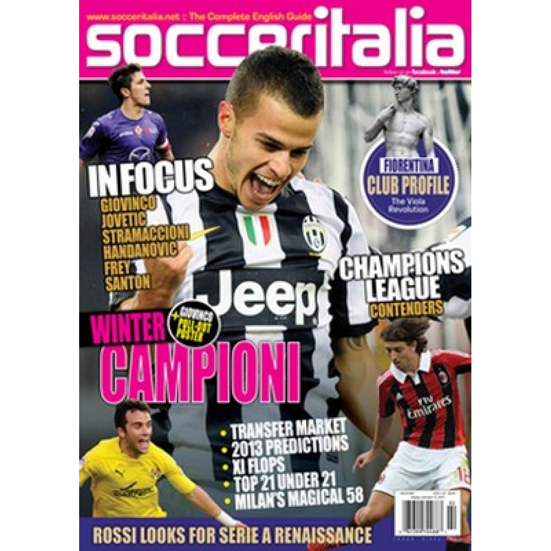 Soccer Italia Magazine Subscriber Services