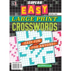 Superb Easy Large Print Crosswords