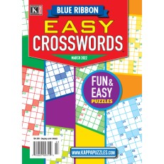 Blue Ribbon Easy Crosswords Blue Ribbon Easy Crosswords