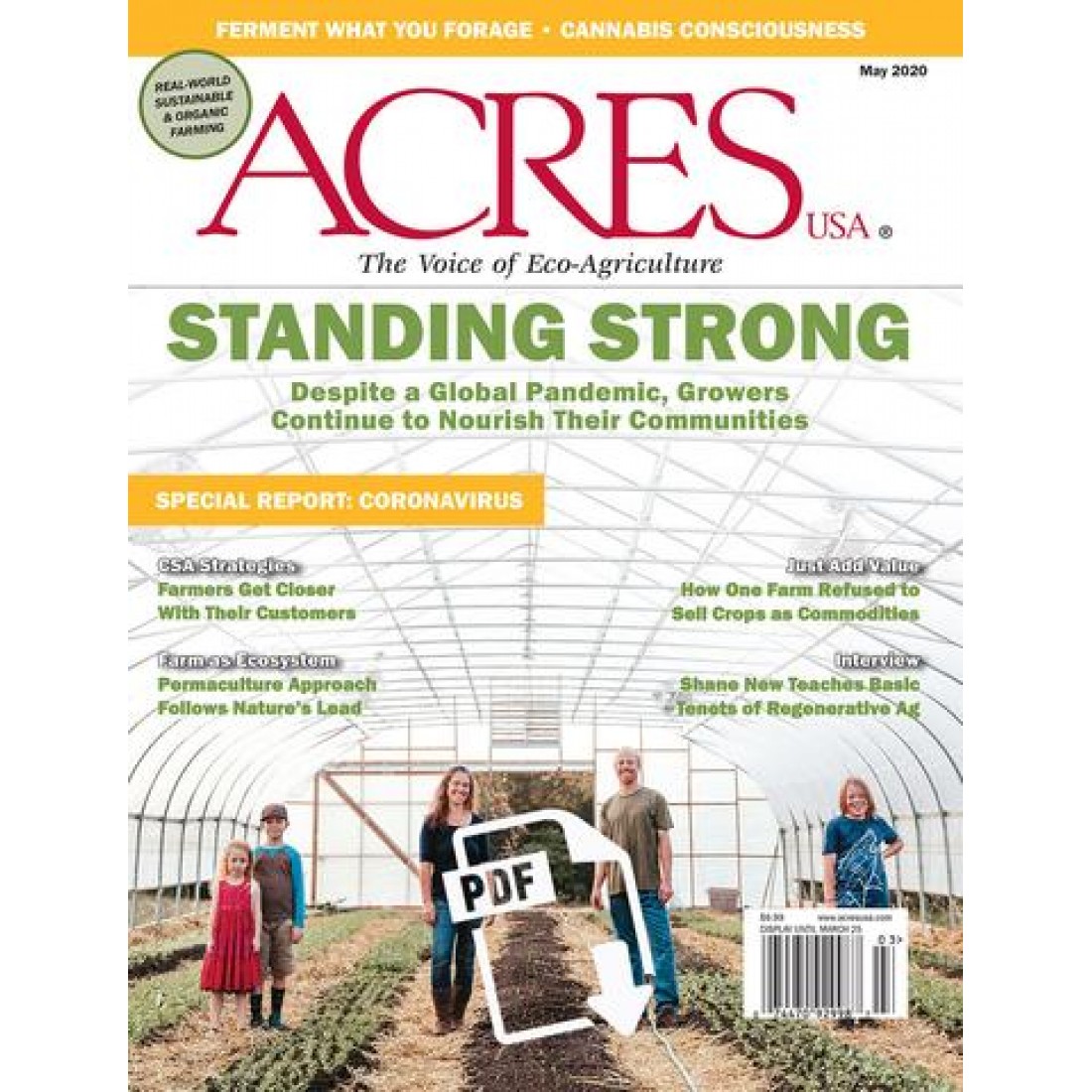 Acres USA Magazine Subscriber Services