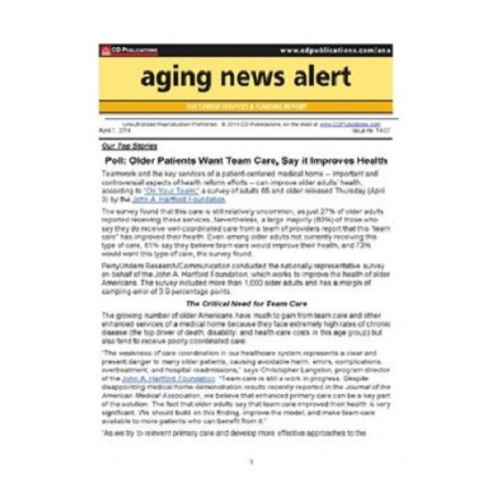 Aging News Alert