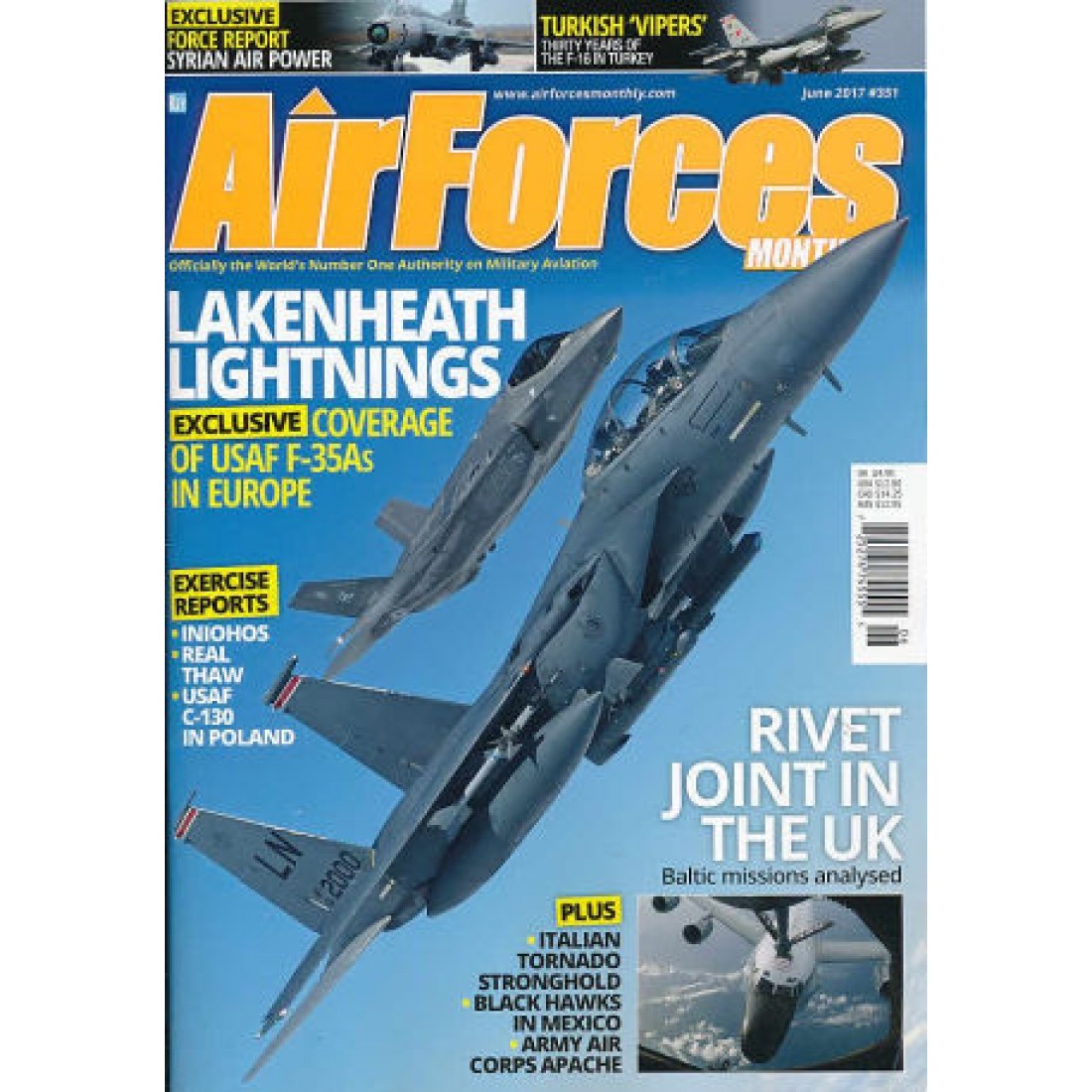 AirForces Monthly Magazine Subscriber Services