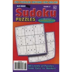 Blue Ribbon Sudoku Puzzles  Blue Ribbon Sudoku Puzzles
