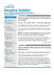 Eli's Hospice Insider Eli's Hospice Insider