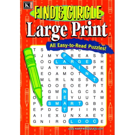 Find & Circle Large Print