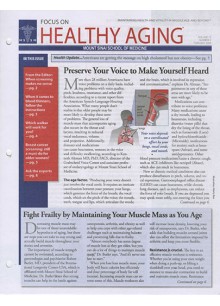 Focus on Healthy Aging Focus on Healthy Aging