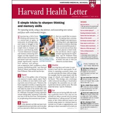 Harvard Health Letter Harvard Health Letter