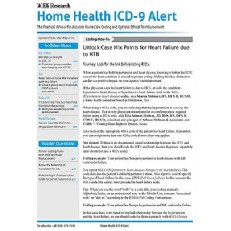 Home Health ICD-9 Alert