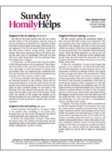 Homily Helps For Sundays