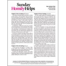 Homily Helps For Sundays Homily Helps For Sundays