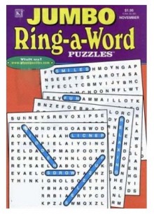 Jumbo Ring-a-Word Puzzles