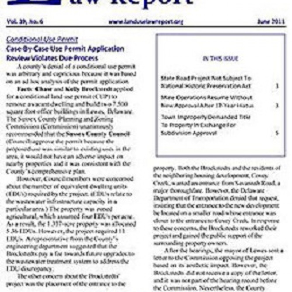 Land Use Law Report Magazine Subscriber Services