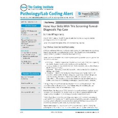 Pathology/Lab Coding Alert Pathology/Lab Coding Alert