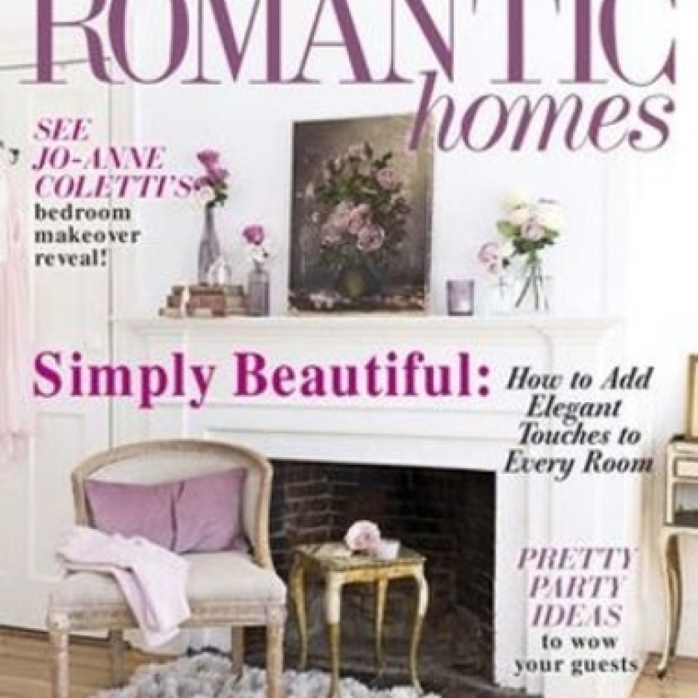 Romantic Homes Magazine Subscriber Services   Romantic Homes Magazine Cover 1000x1000w 