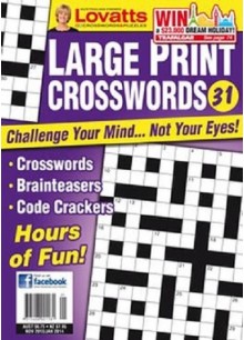 The Crosswords Club - Large Print