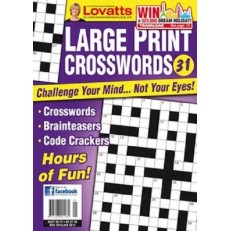 The Crosswords Club - Large Print The Crosswords Club - Large Print