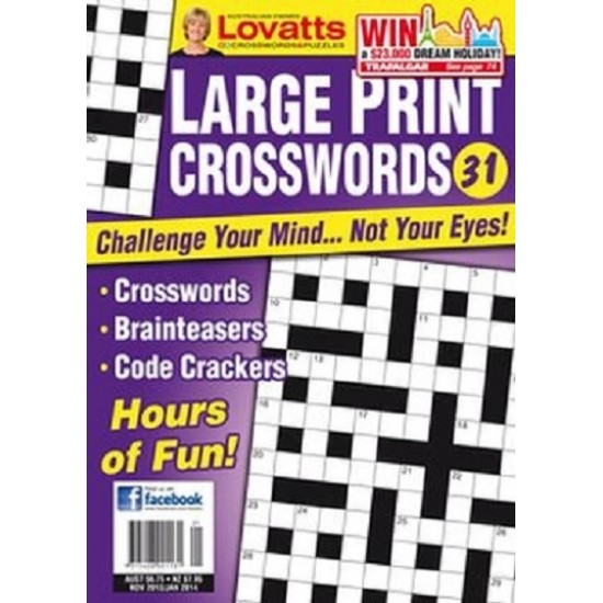 The Crosswords Club - Large Print