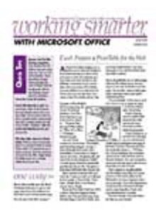 Working Smarter w/Microsoft Office Working Smarter w/Microsoft Office