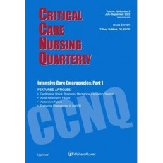 Critical Care Nursing Quarterly Critical Care Nursing Quarterly
