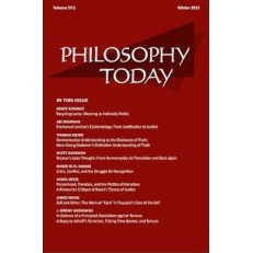 Philosophy Today