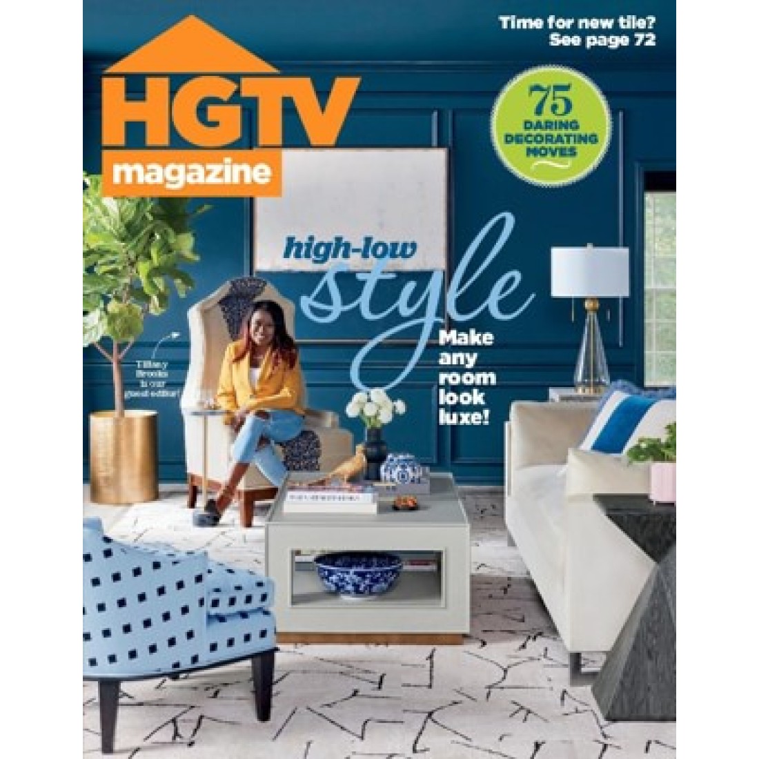 HGTV Magazine Subscriber Services   HGTV Magazine Cover 1100x1100h 