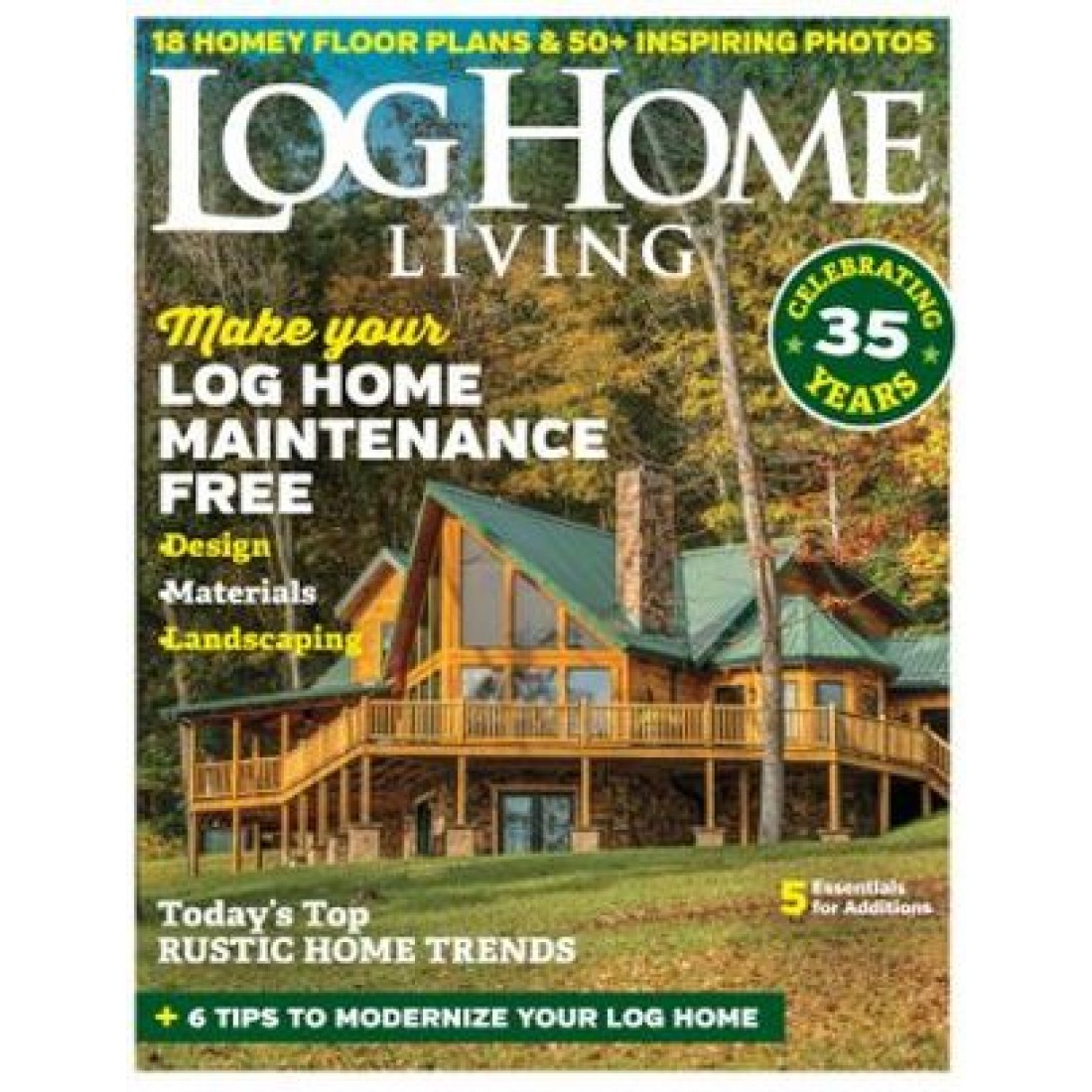Log Home Living Magazine Subscriber Services | Renew, Cancel, or Manage ...