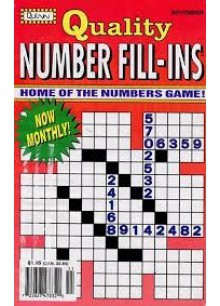 Quality Number Fill-Ins