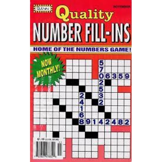 Quality Number Fill-Ins