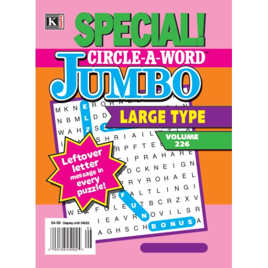 Special! Circle A Word Jumbo