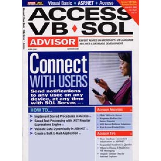 Access VB SQL Advisor