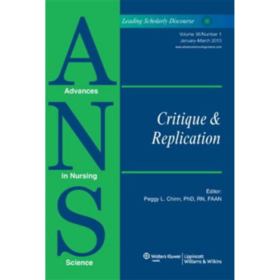 Advances In Nursing Science Magazine Subscriber Services