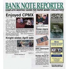Bank Note Reporter Bank Note Reporter