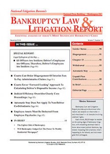 Bankruptcy Law & Litigation Report