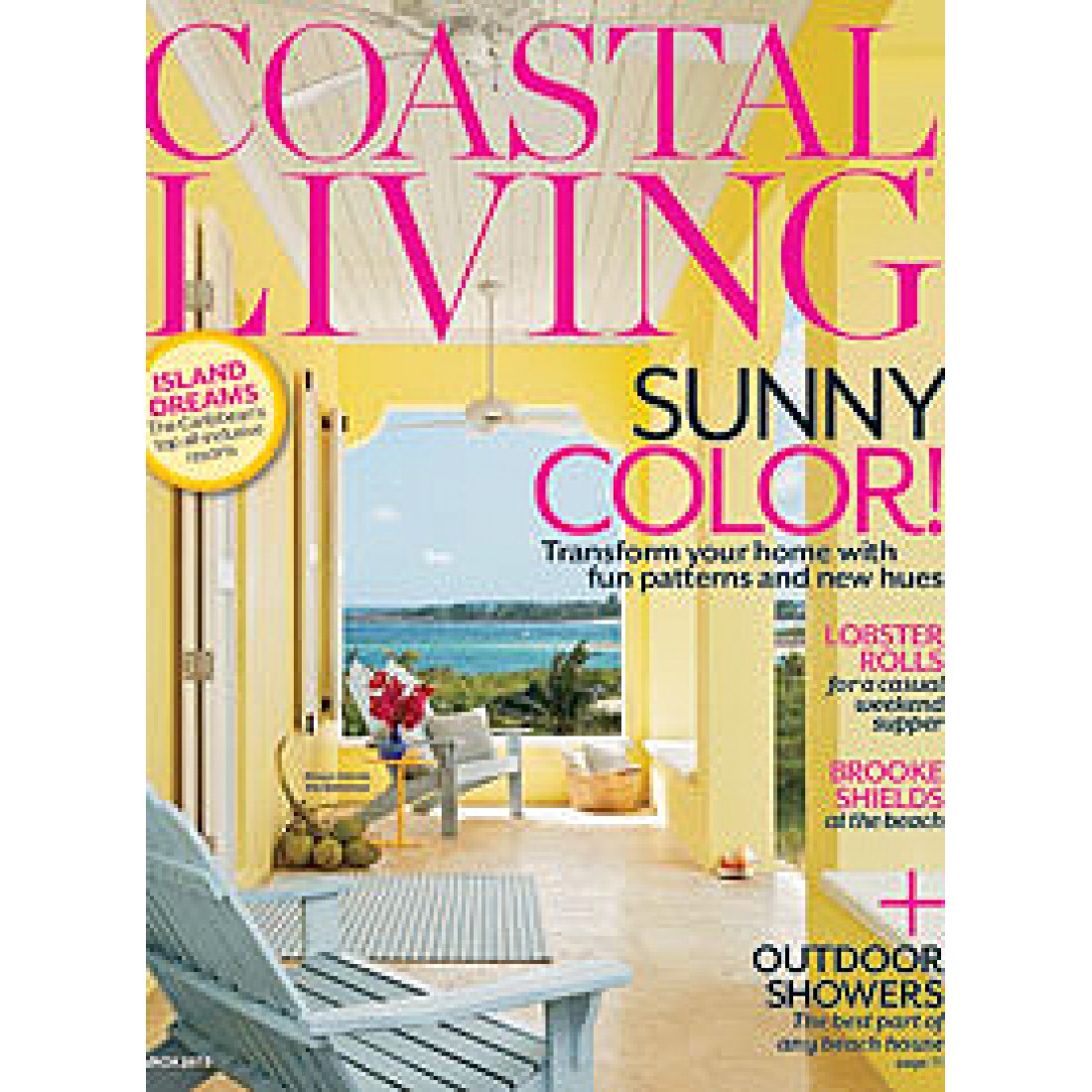 Coastal Living Magazine Cover 1100x1100h 