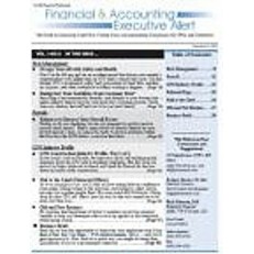Financial & Accounting Executive Alert Financial & Accounting Executive Alert