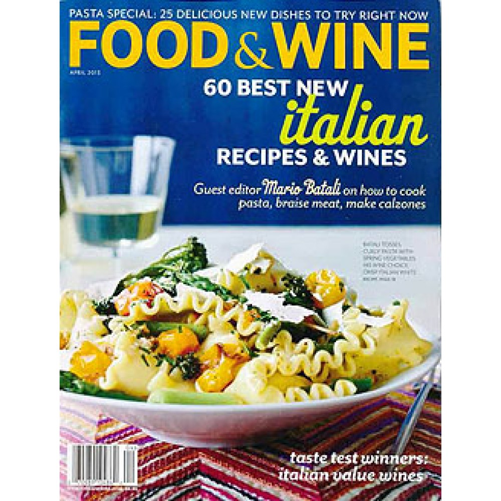 Food & Wine Magazine Subscriber Services