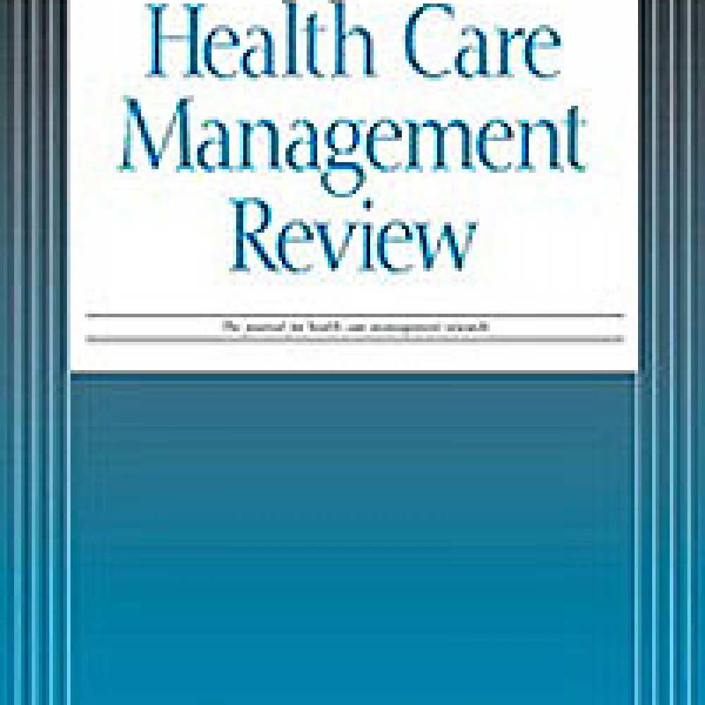 Health Care Management Review Magazine Subscriber Services