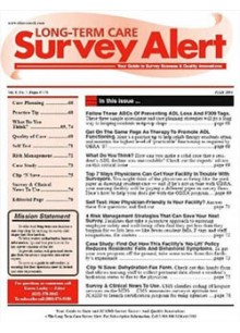 Long-Term Care Survey Alert