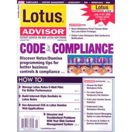 Lotus Advisor