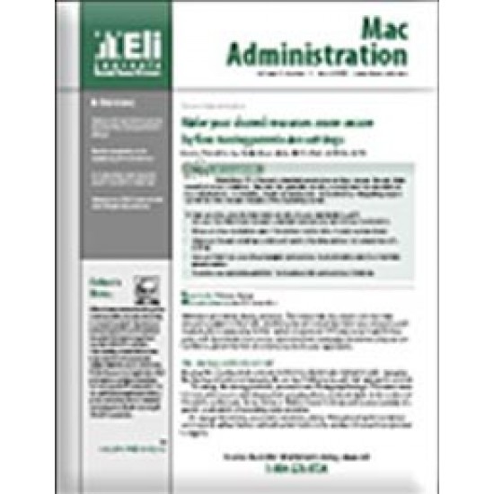 Mac Administration