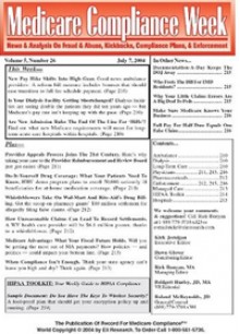 Medicare Compliance Week