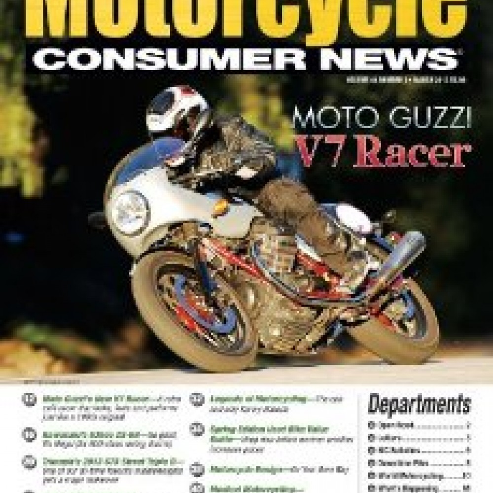 Motorcycle Consumer News Magazine Subscriber Services