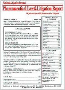 Pharaceutical Law & Litigation Report